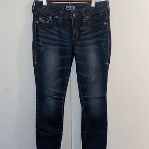 Affliction dark wash Raquel jeans